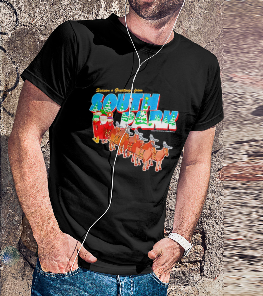 Season's Greetings From South Park Christmas Reindeer T-Shirt