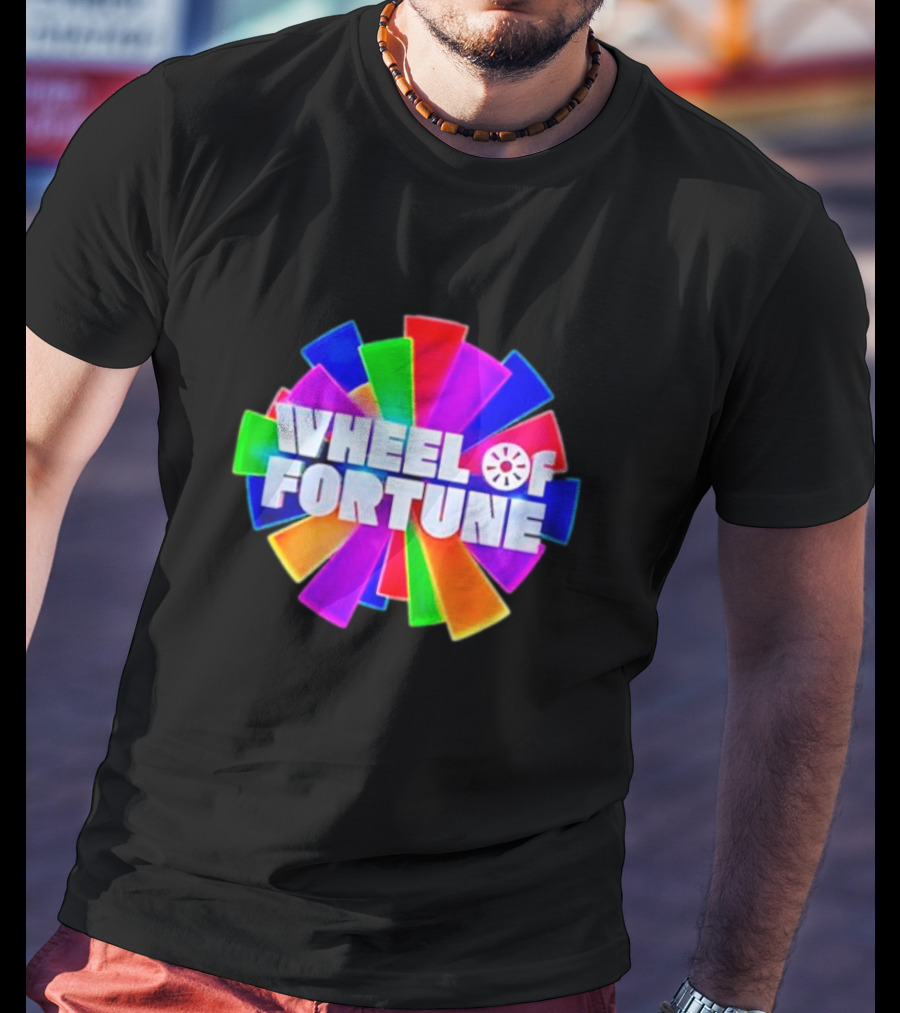 Wheel Of Fortune Colorful Iconic T-Shirt