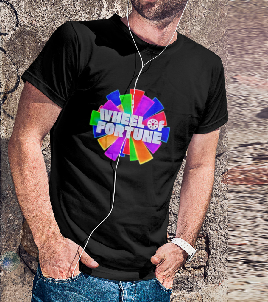 Wheel Of Fortune Colorful Iconic T-Shirt