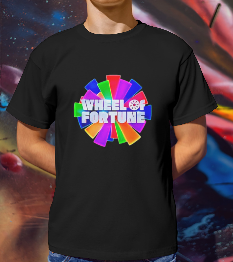 Wheel Of Fortune Colorful Iconic T-Shirt