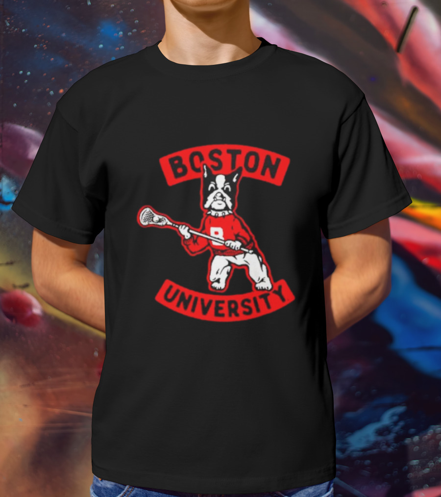 Boston University Terriers Lacrosse Vintage T-Shirt