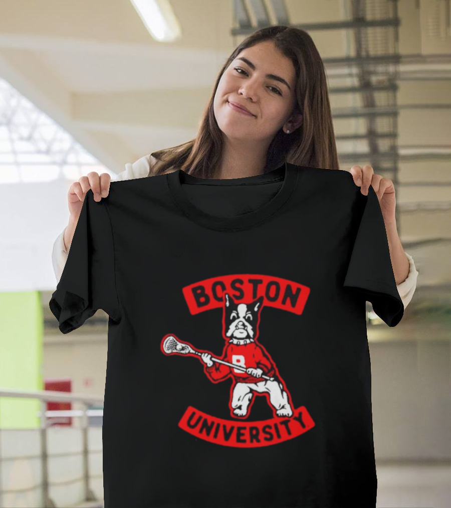 Boston University Terriers Lacrosse Vintage T-Shirt