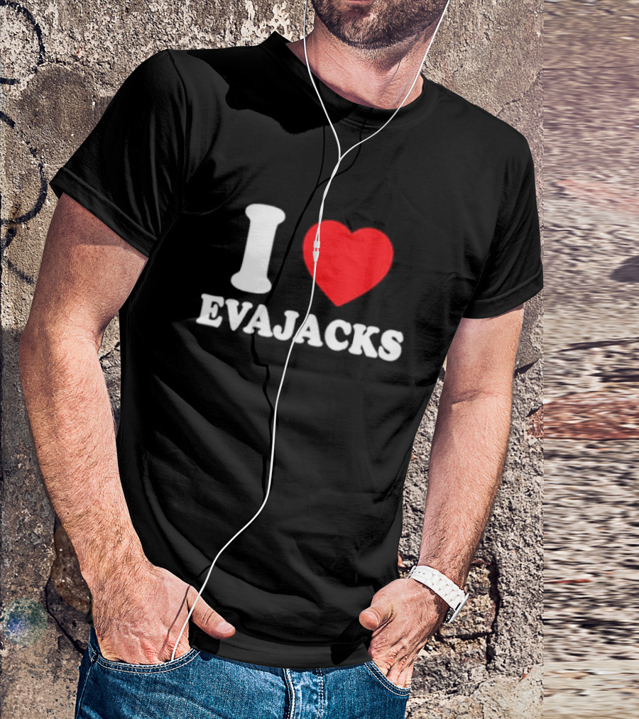 I Heart Evajacks T-Shirt