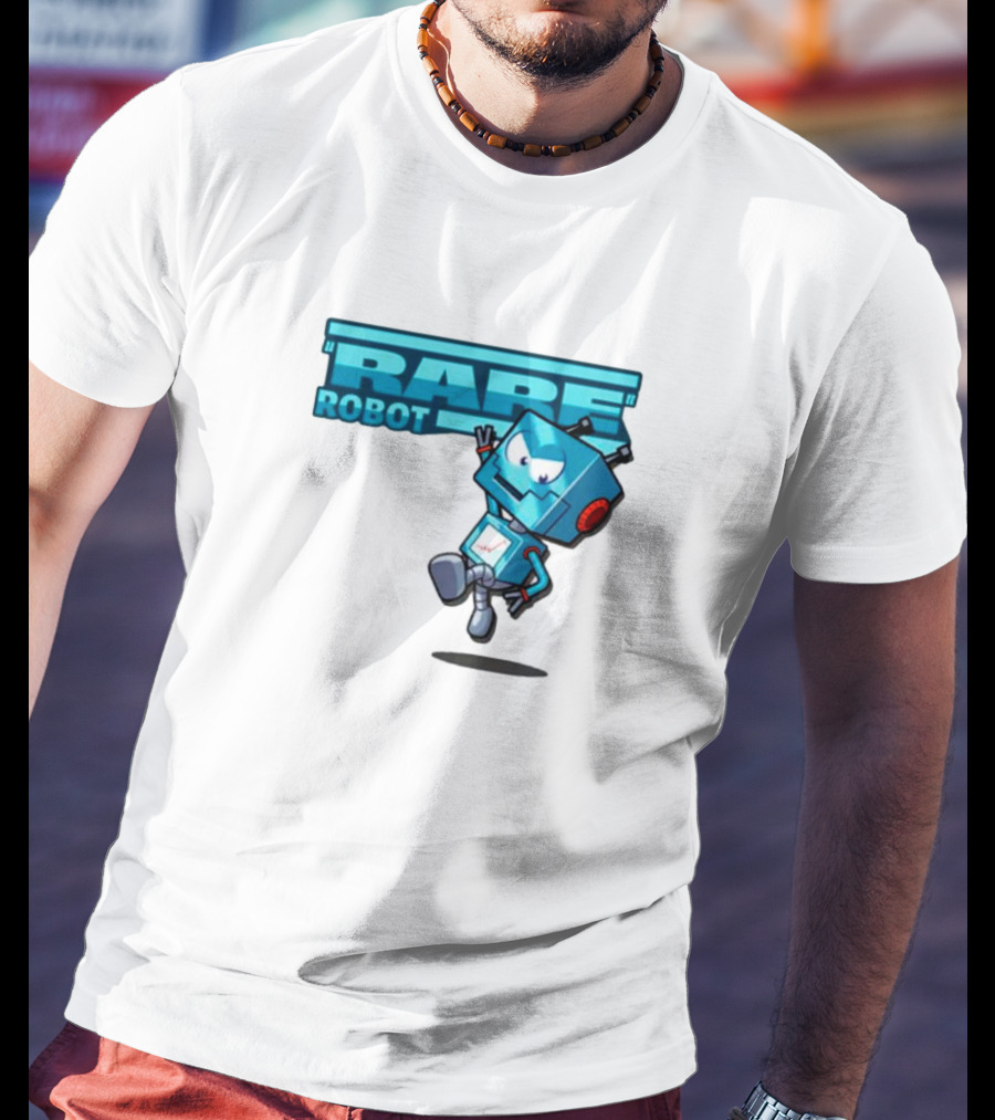 Rare Robot Character T-Shirt