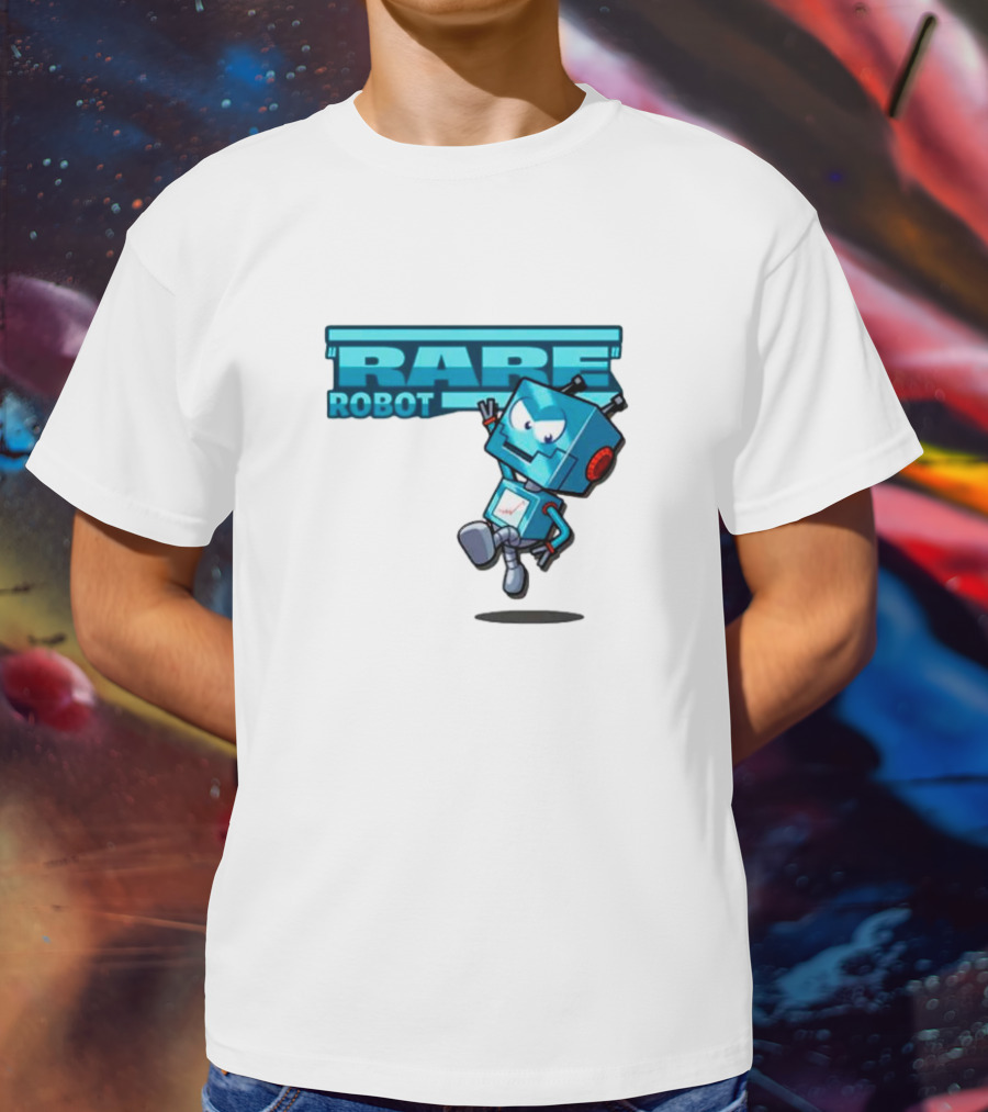 Rare Robot Character T-Shirt