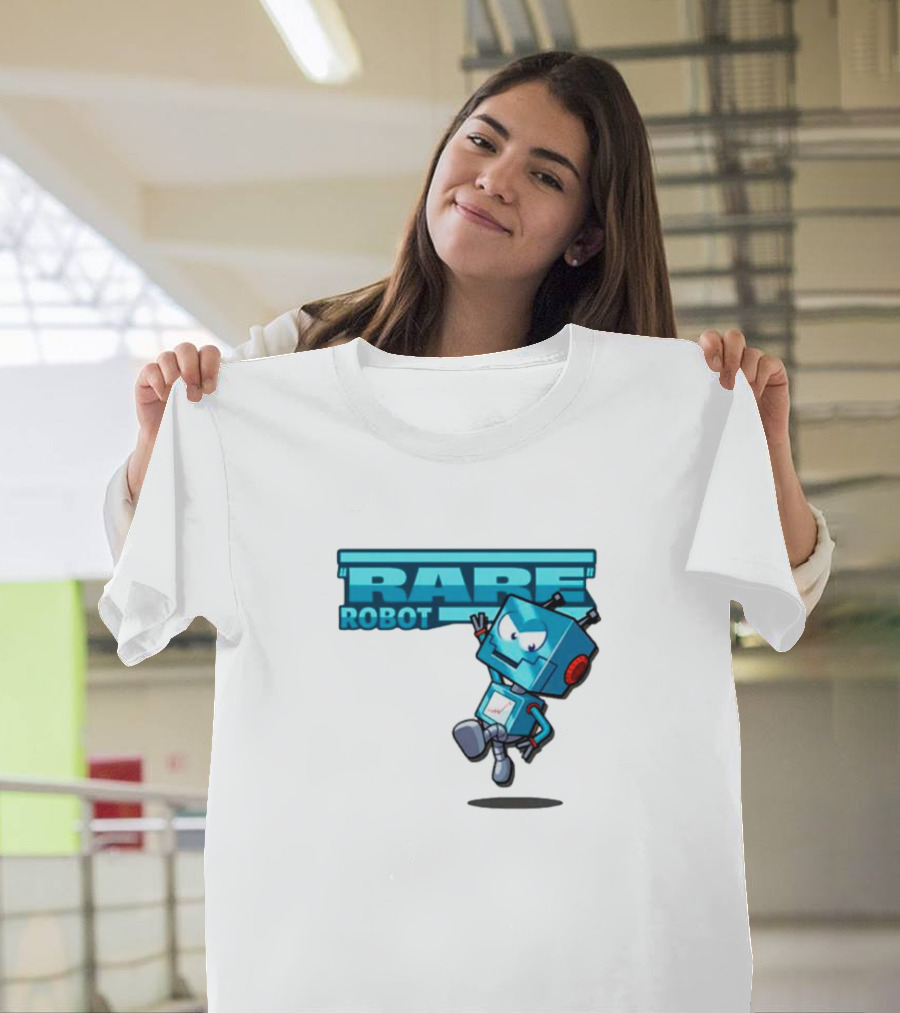 Rare Robot Character T-Shirt