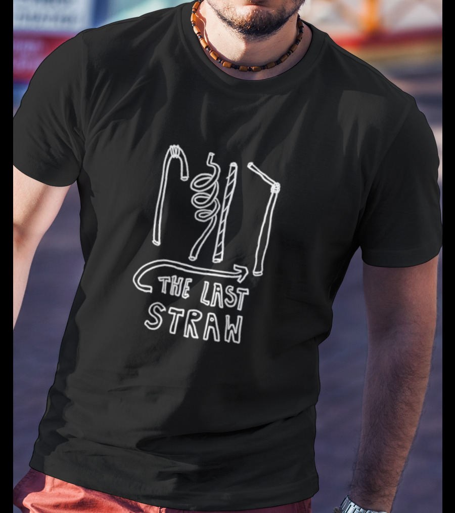 The Last Straw Illustrated Bent Straws Collection T-Shirt