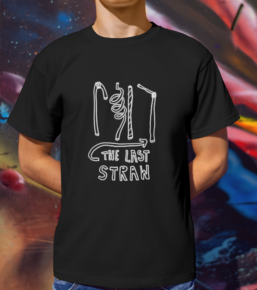 The Last Straw Illustrated Bent Straws Collection T-Shirt