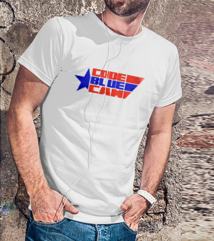 Code Blue Cam Star Vintage T-Shirt