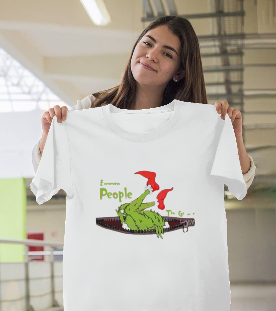 Ew People Funny The Grinch Christmas T-Shirt