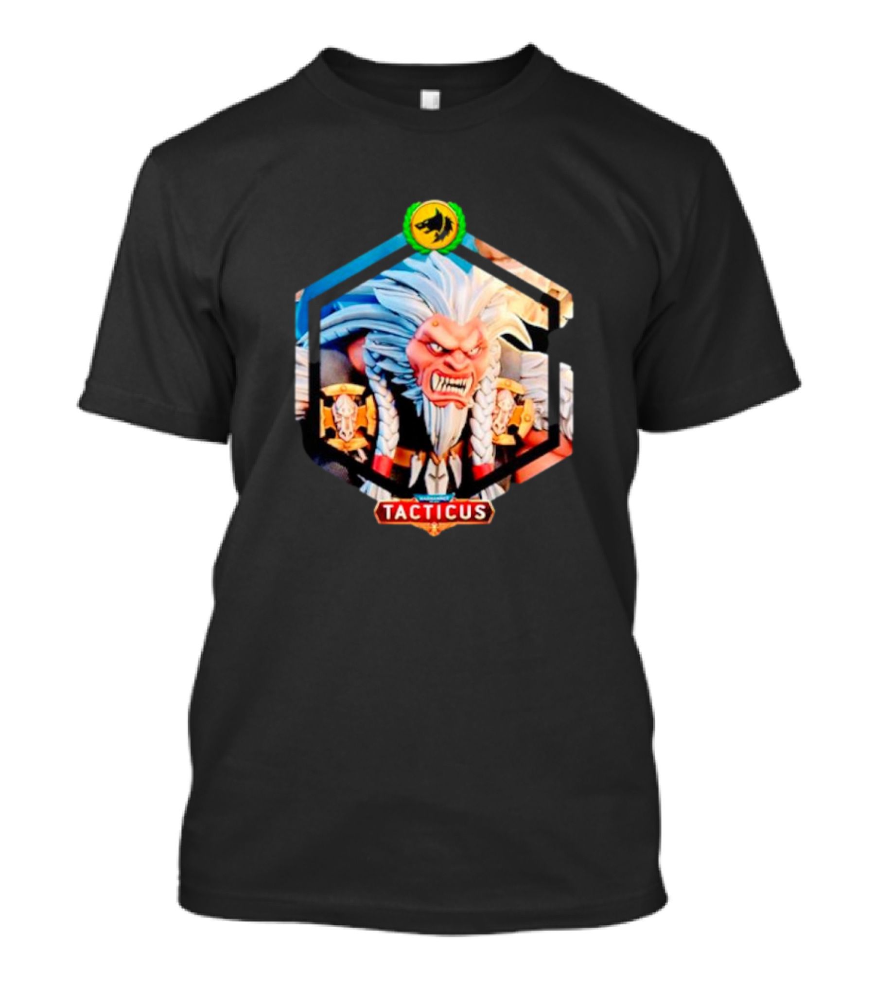 Warhammer 40000 Tacticus Space Iconic Character Emblem T-Shirt
