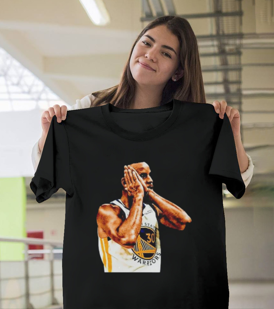 Golden State Warriors Stephen Curry Celebration Fan T-Shirt