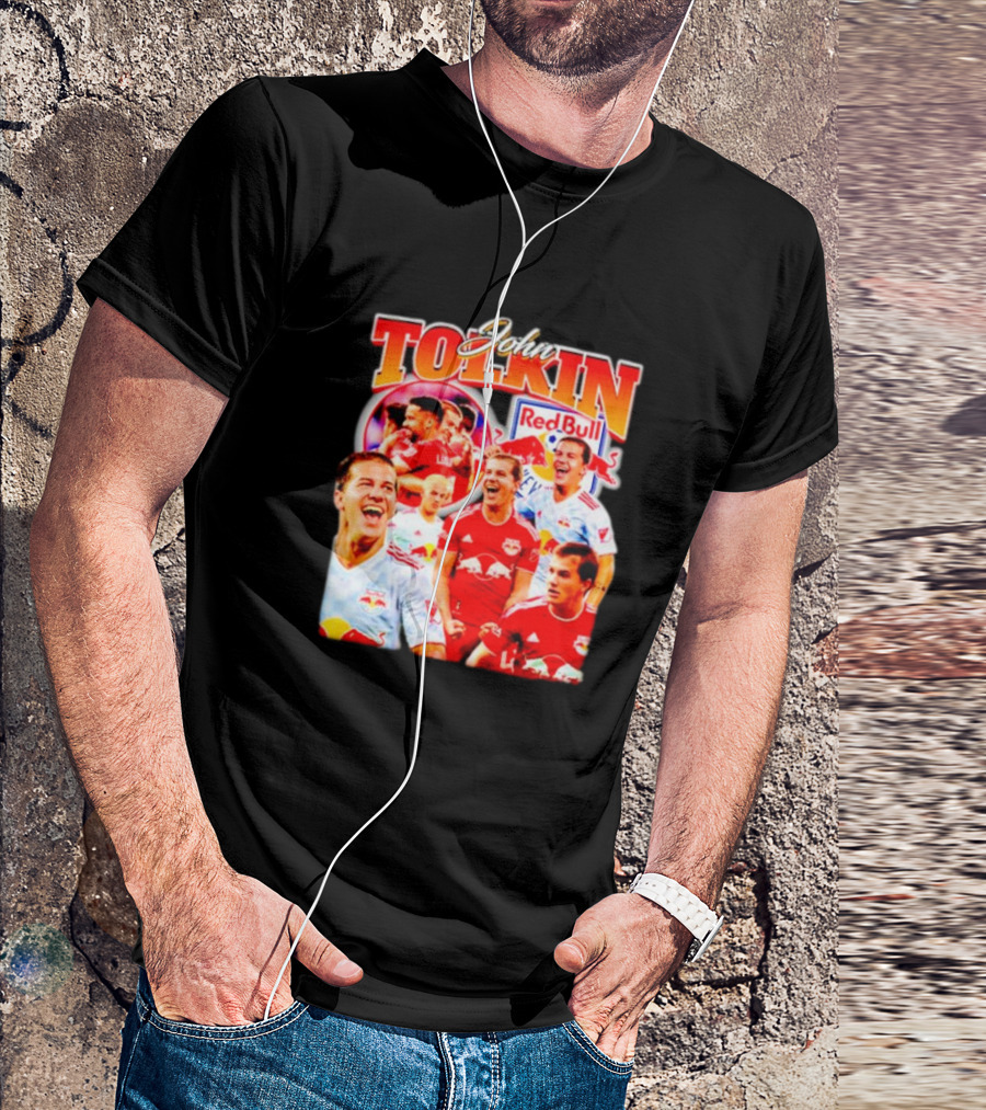John Tolkin Red Bull Soccer Bootleg T-Shirt
