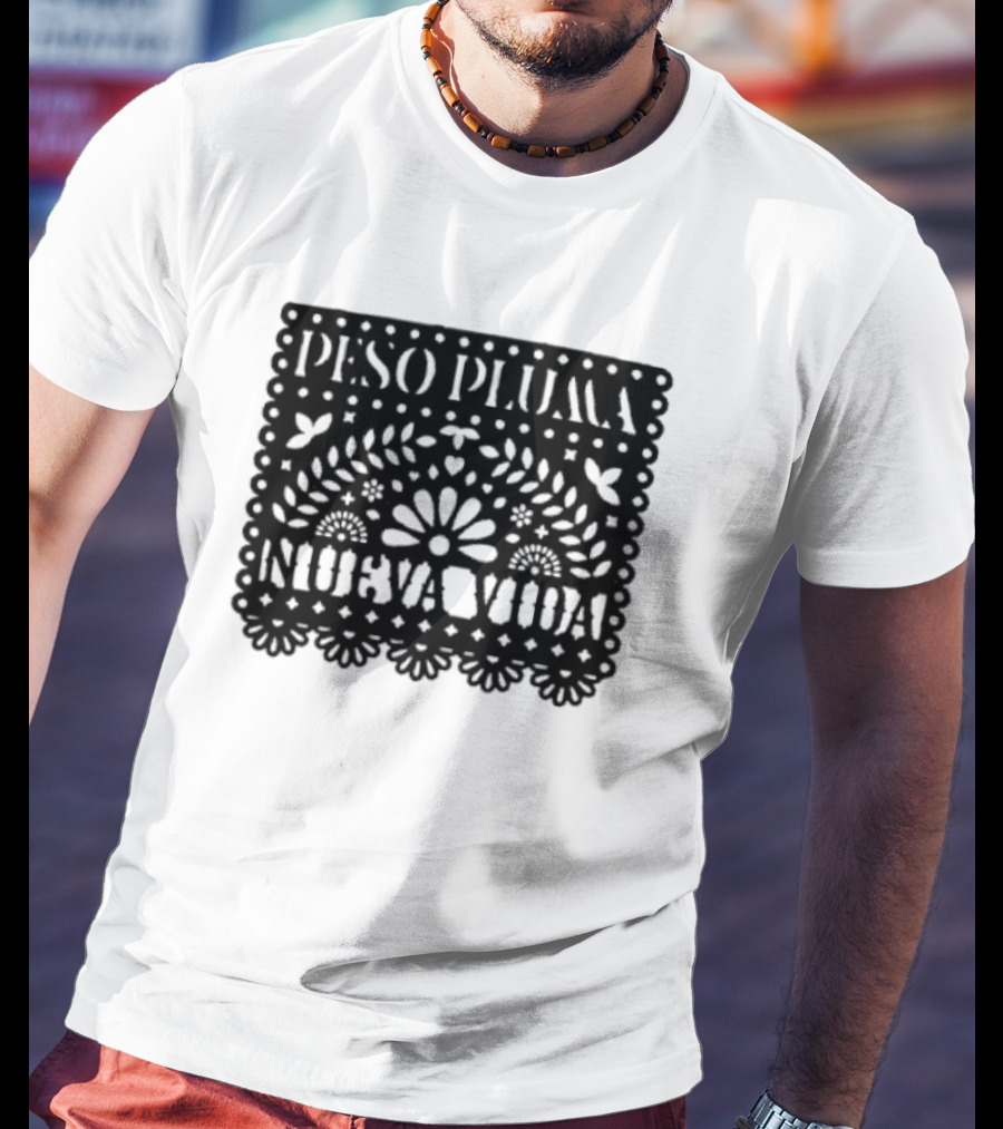 Peso Pluma Nueva Vida Papel Picado T-Shirt