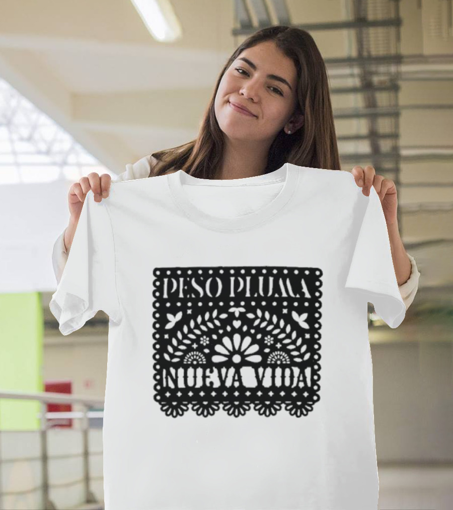 Peso Pluma Nueva Vida Papel Picado T-Shirt