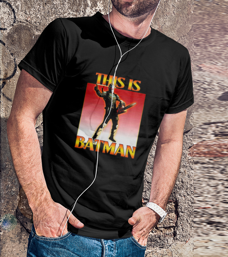 THIS IS BATMAN Chainsaw Hero T-Shirt