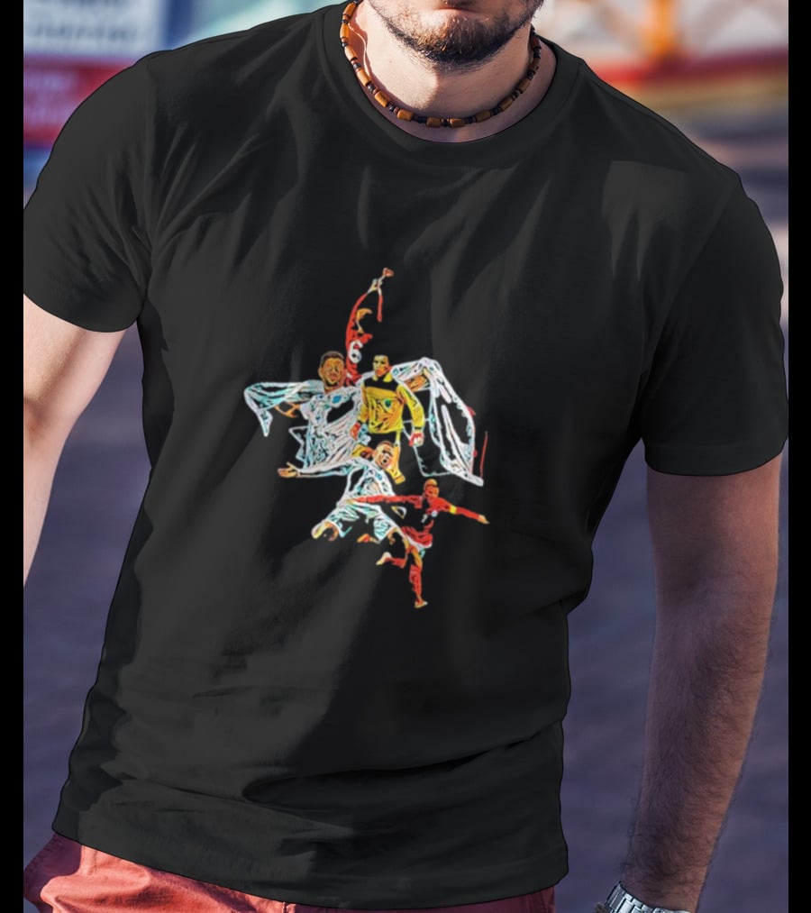 The Boys From England Soccer Team Players Celebrating Victory T-Shirt