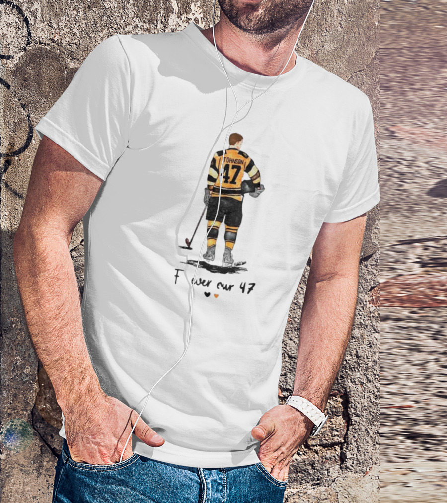 Adam Johnson Forever Our 47 Hockey T-Shirt