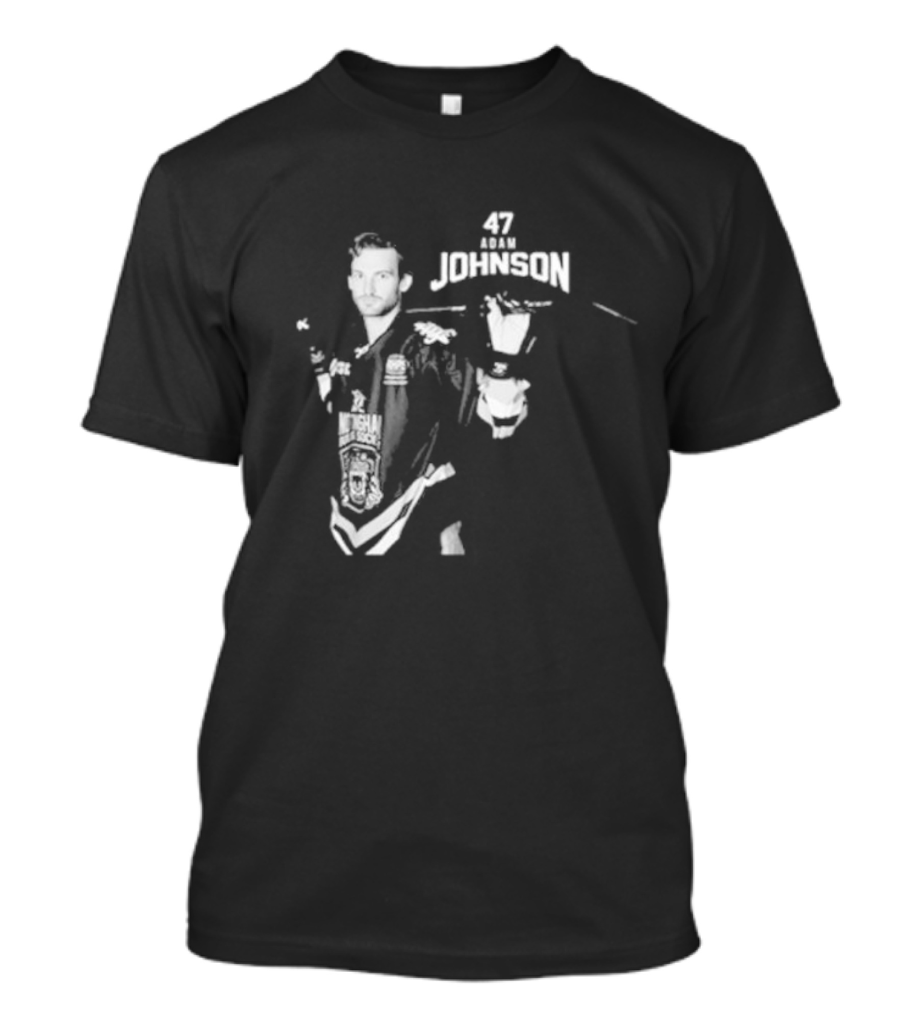 Adam Johnson 47 Memorial Ice Hockey Legend T-Shirt