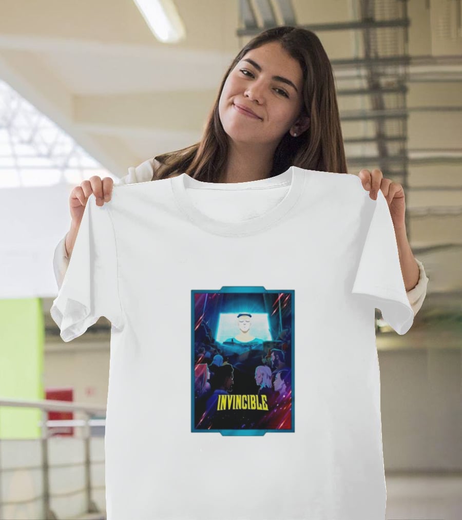 Invincible Season Two Episode One Animated Characters And Vibrant Colors T-Shirt