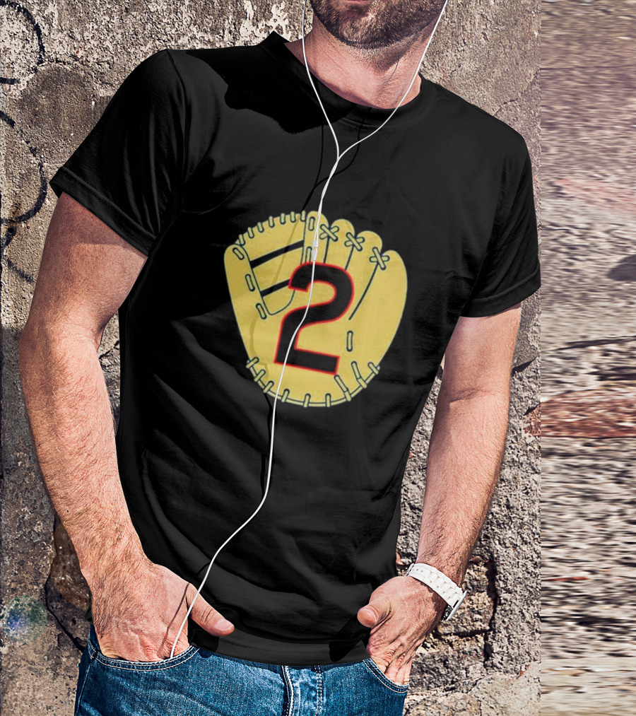 Nico Hoerner Baseball Glove Number 2 T-Shirt