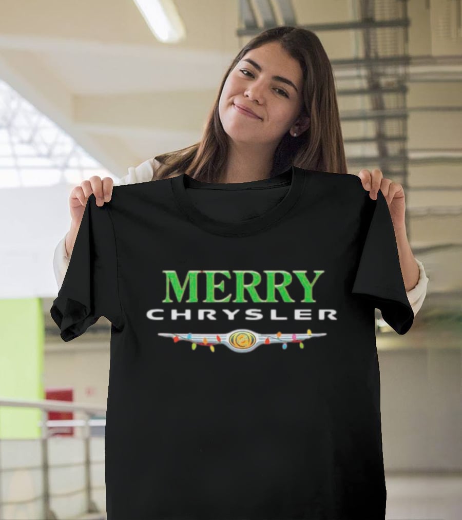 Merry Chrysler Christmas Lights T-Shirt