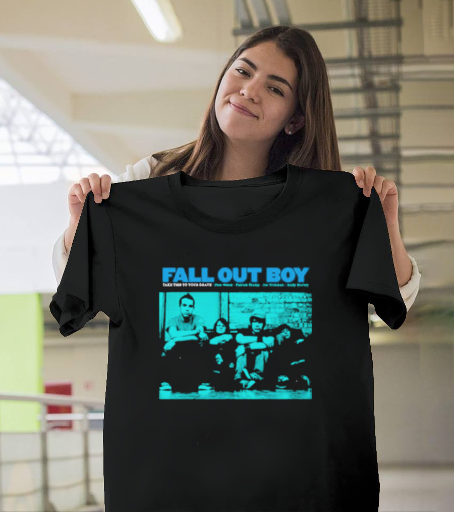FALL OUT BOY Take This To Your Grave Pete Wentz Patrick Stump Joe Trohman Andy Hurley T-Shirt