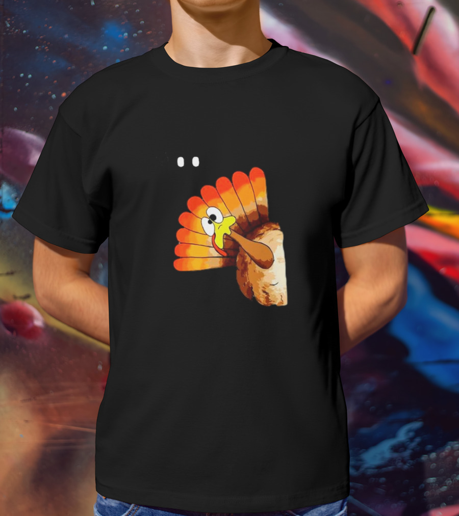 Moo Turkey Funny Thanksgiving T-Shirt