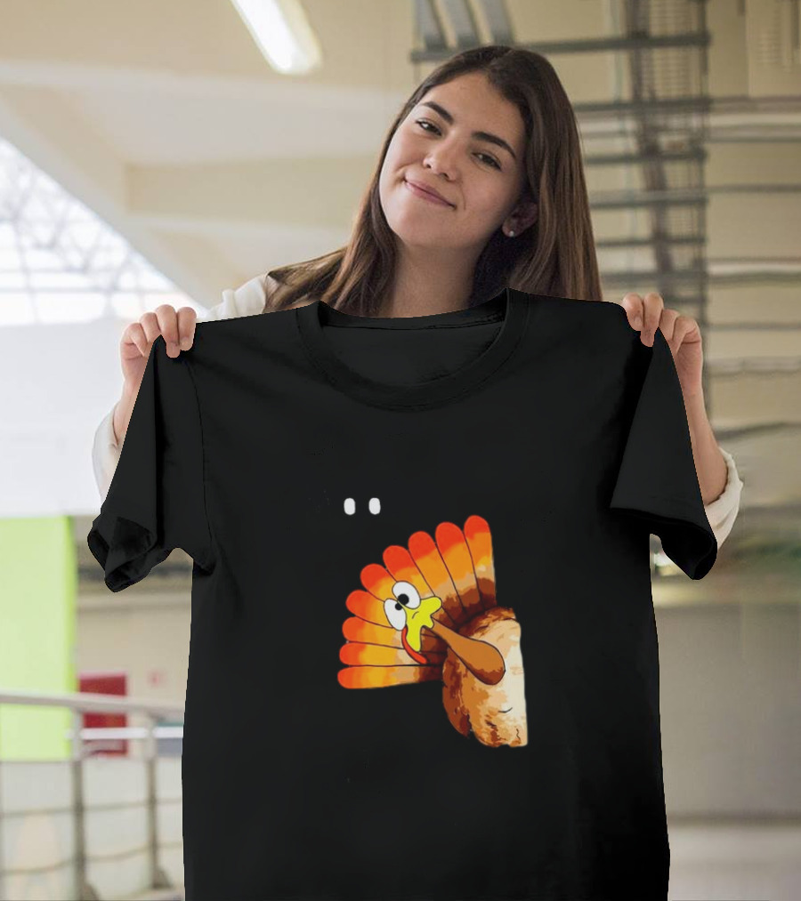 Moo Turkey Funny Thanksgiving T-Shirt