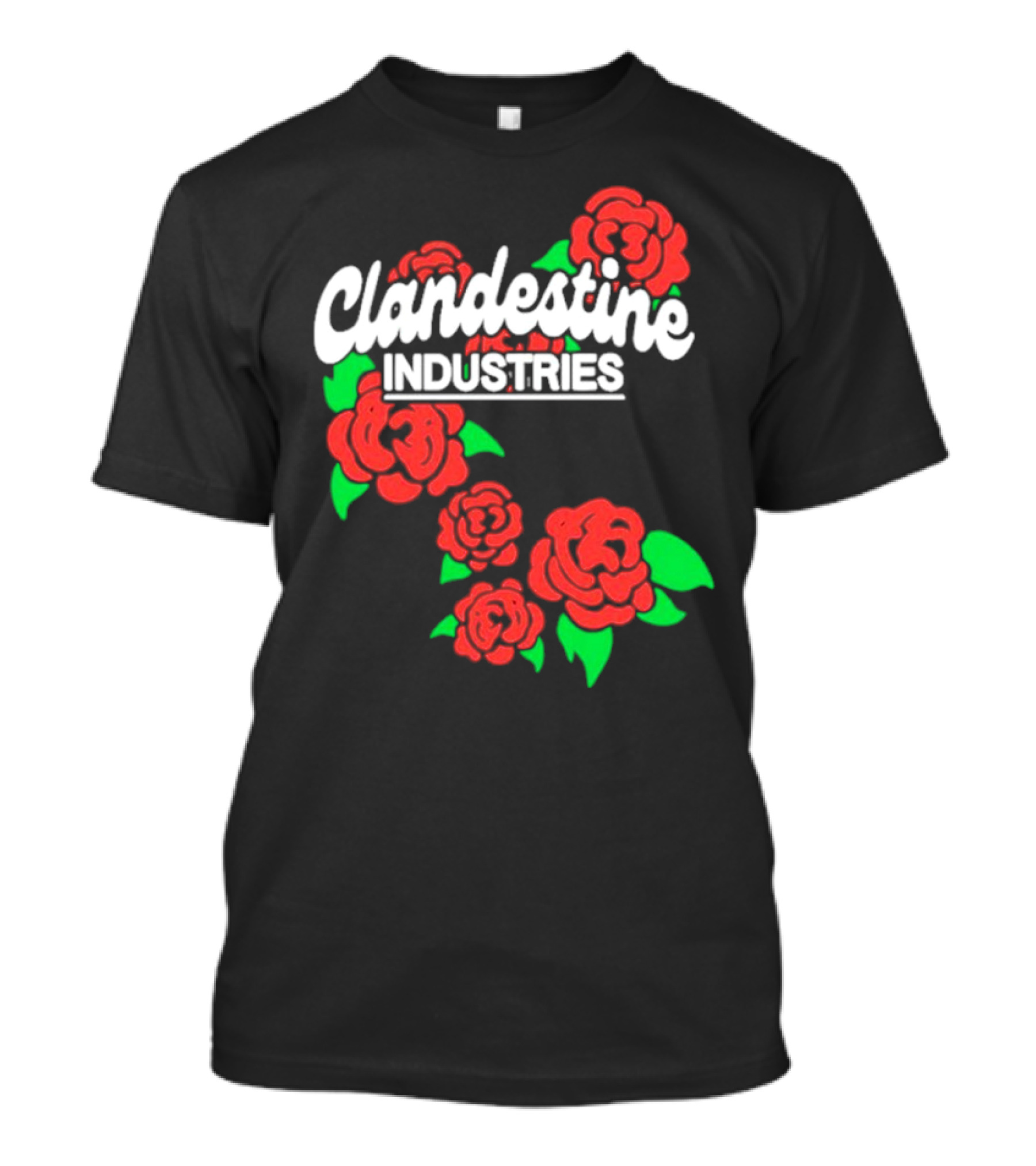 Clandestine Industries Red Roses T-Shirt