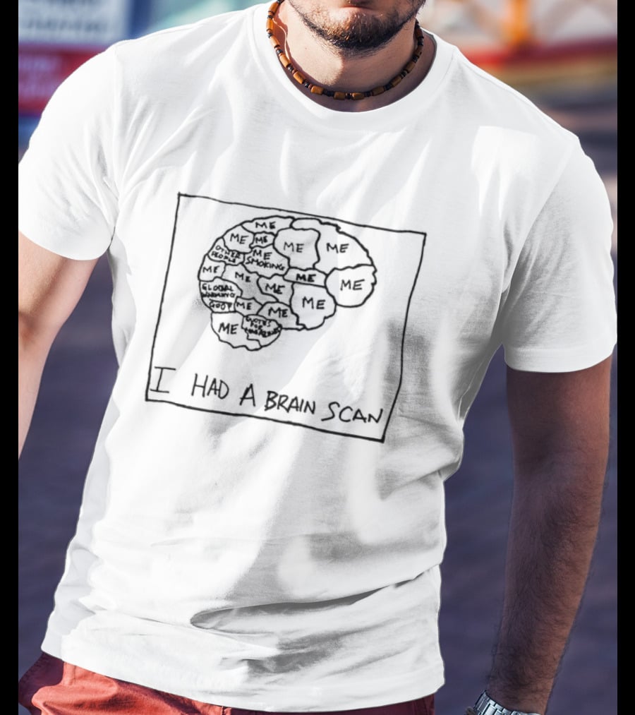 I Had A Brain Scan Me Me Me Me Me Me Me Me Me Global Dominance Me Smoking Me Me Poker Me T-Shirt