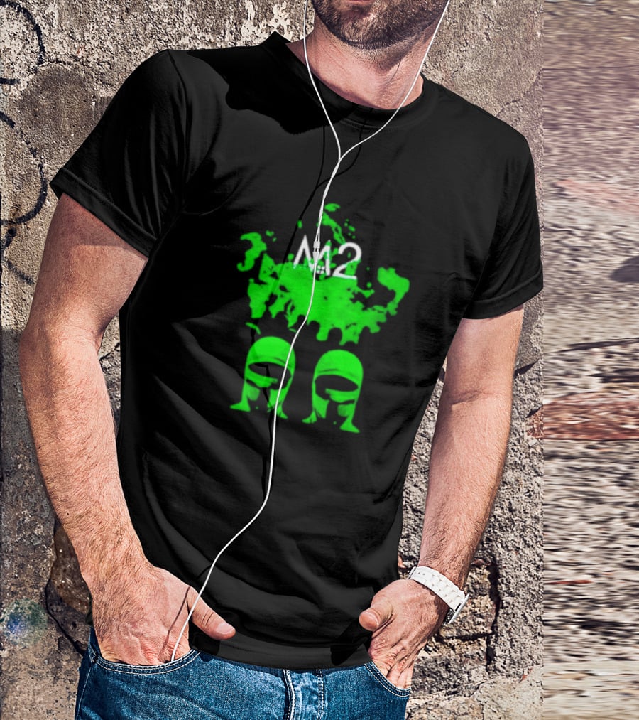Mansionz M2 Green Mask Duo T-Shirt