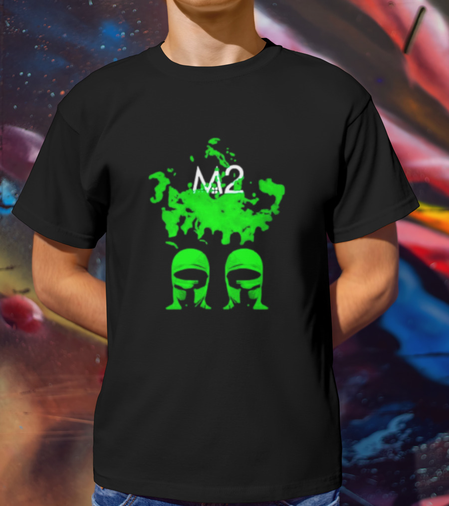 Mansionz M2 Green Mask Duo T-Shirt