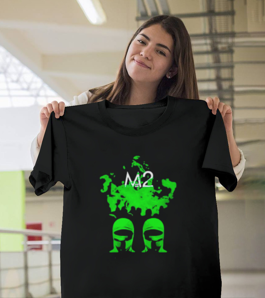 Mansionz M2 Green Mask Duo T-Shirt