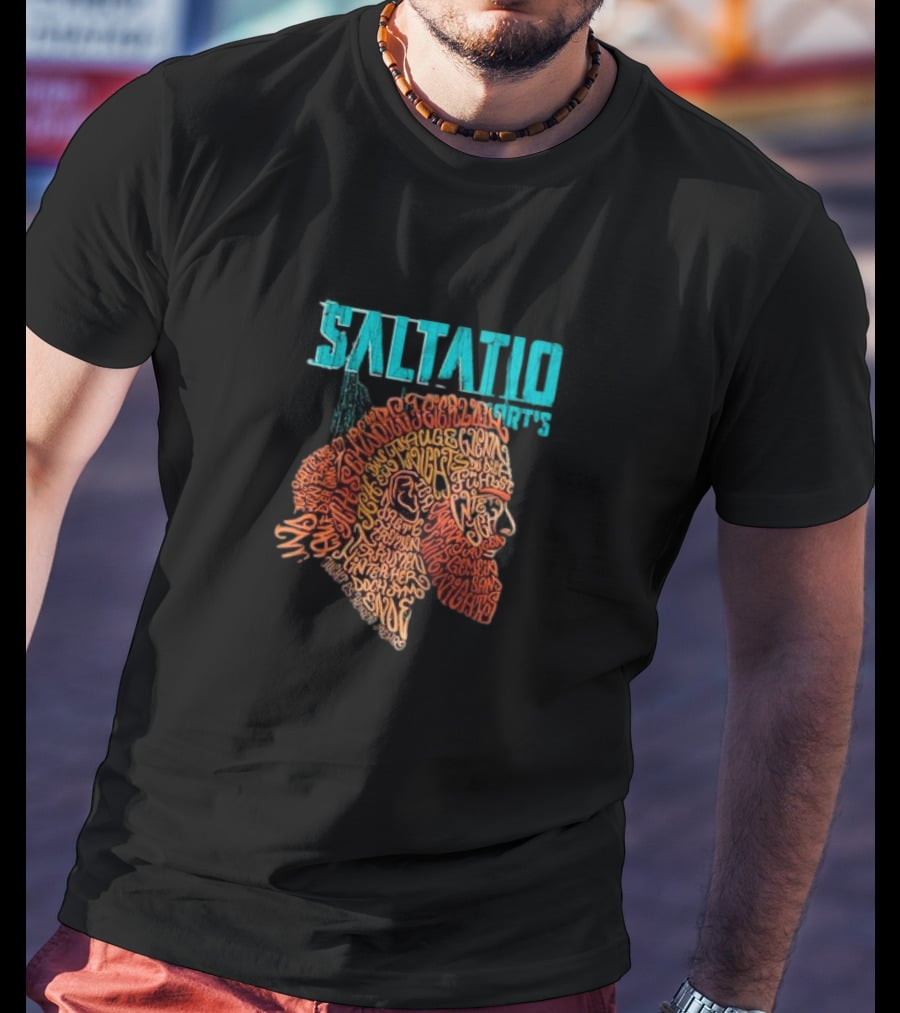 Saltatio Mortis Taugenichts Typo Alea Word Art Head T-Shirt