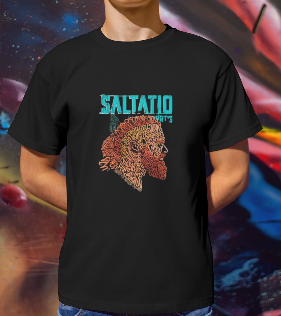 Saltatio Mortis Taugenichts Typo Alea Word Art Head T-Shirt