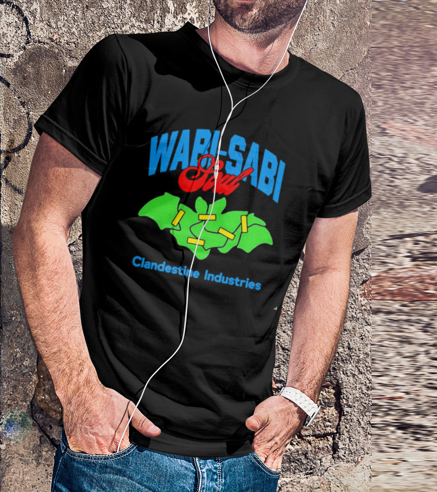 Wabi-Sabi Soul Clandestine Industries Vibrant Foliage T-Shirt