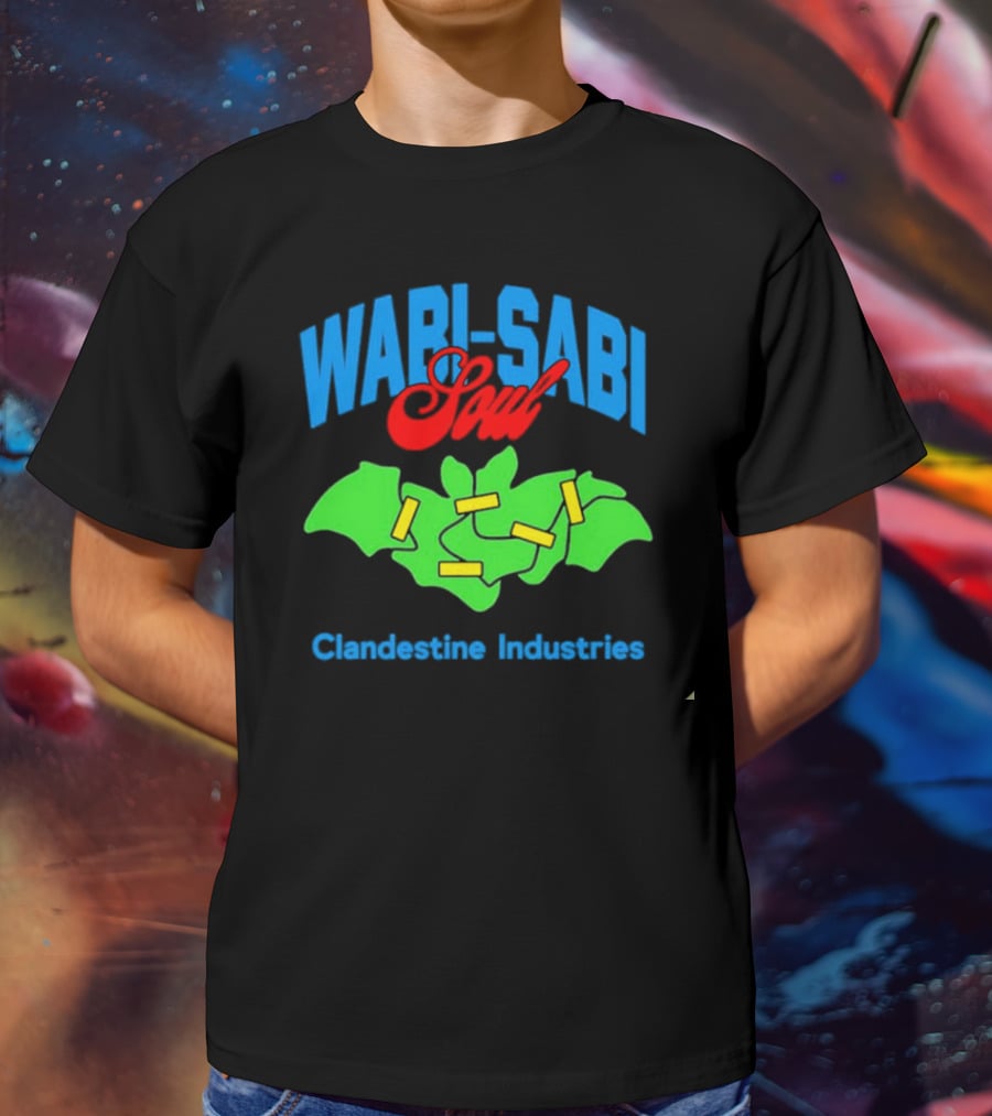 Wabi-Sabi Soul Clandestine Industries Vibrant Foliage T-Shirt
