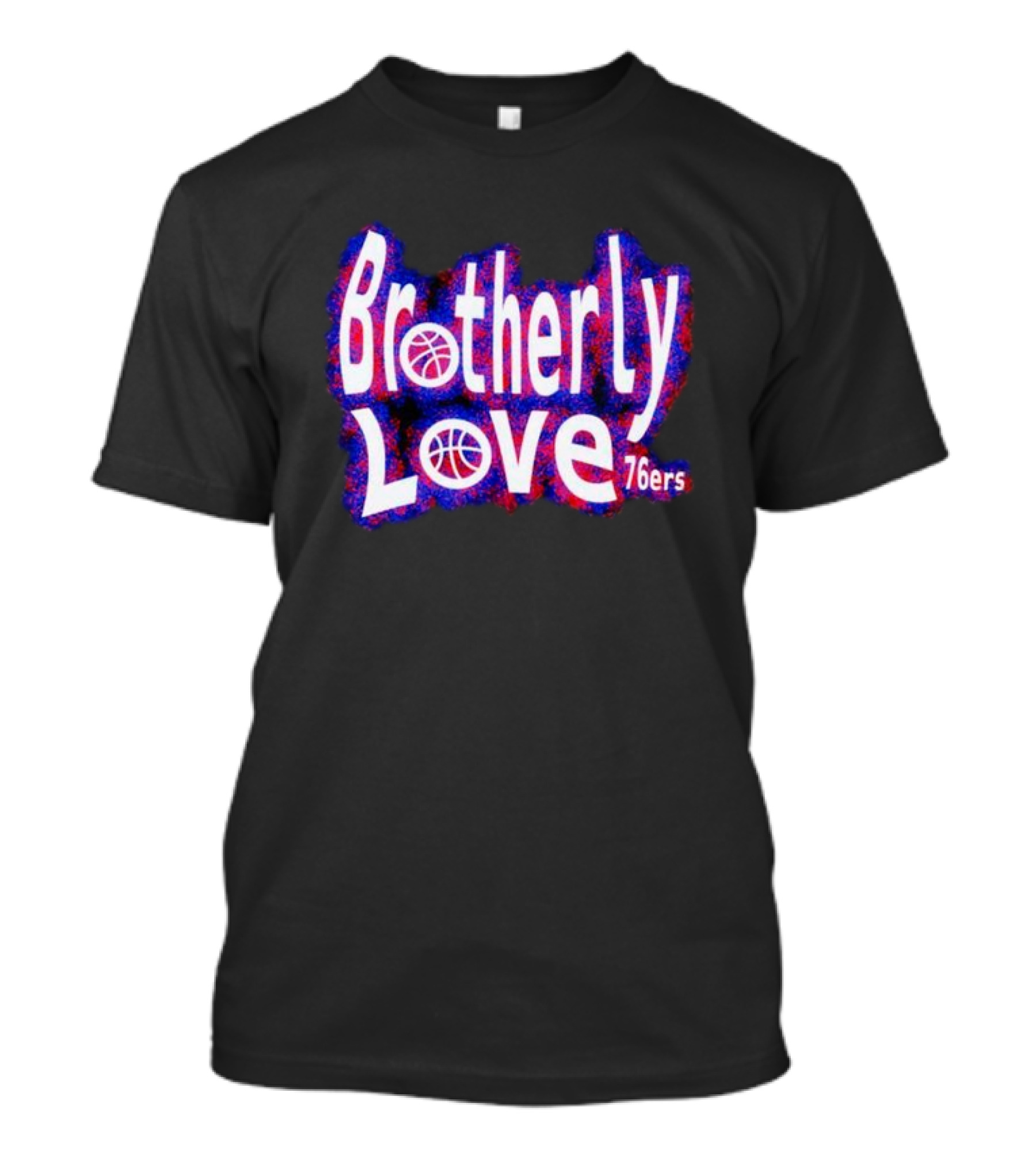 Brotherly Love Philadelphia 76ers Basketball T-Shirt