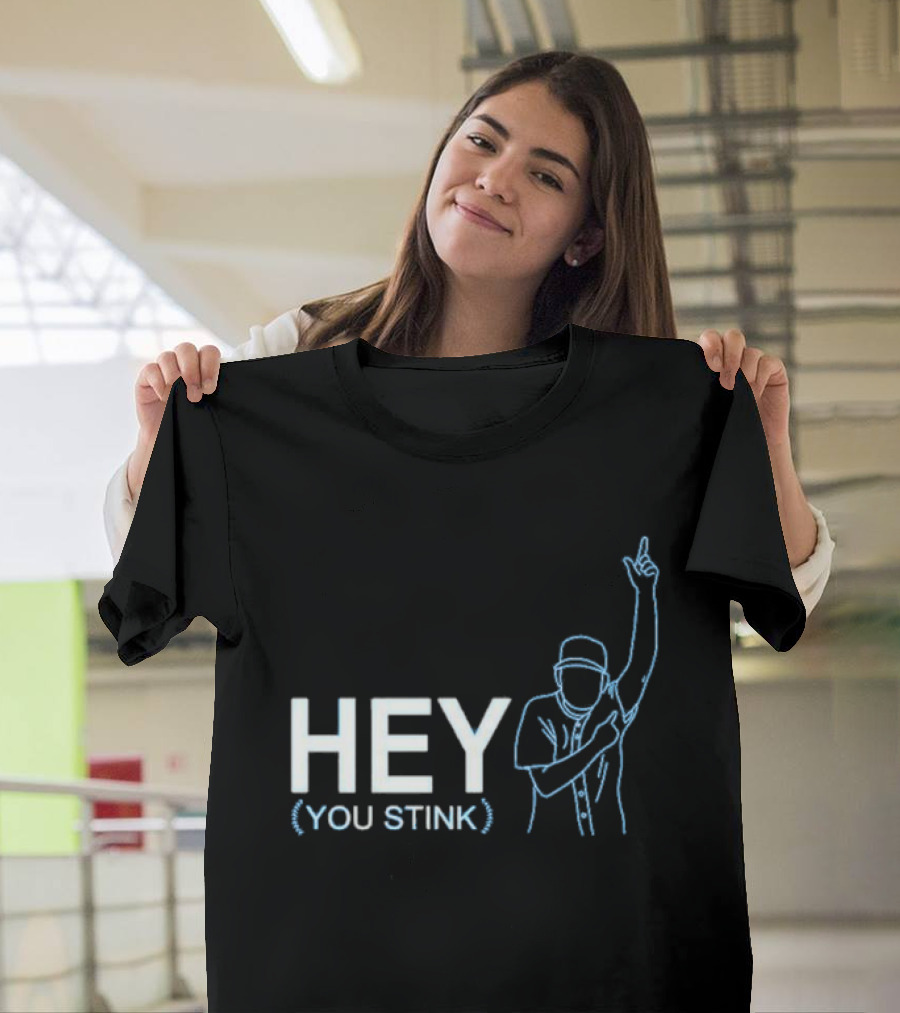 Buffalo Bisons Hey You Stink Umpire Gesture T-Shirt