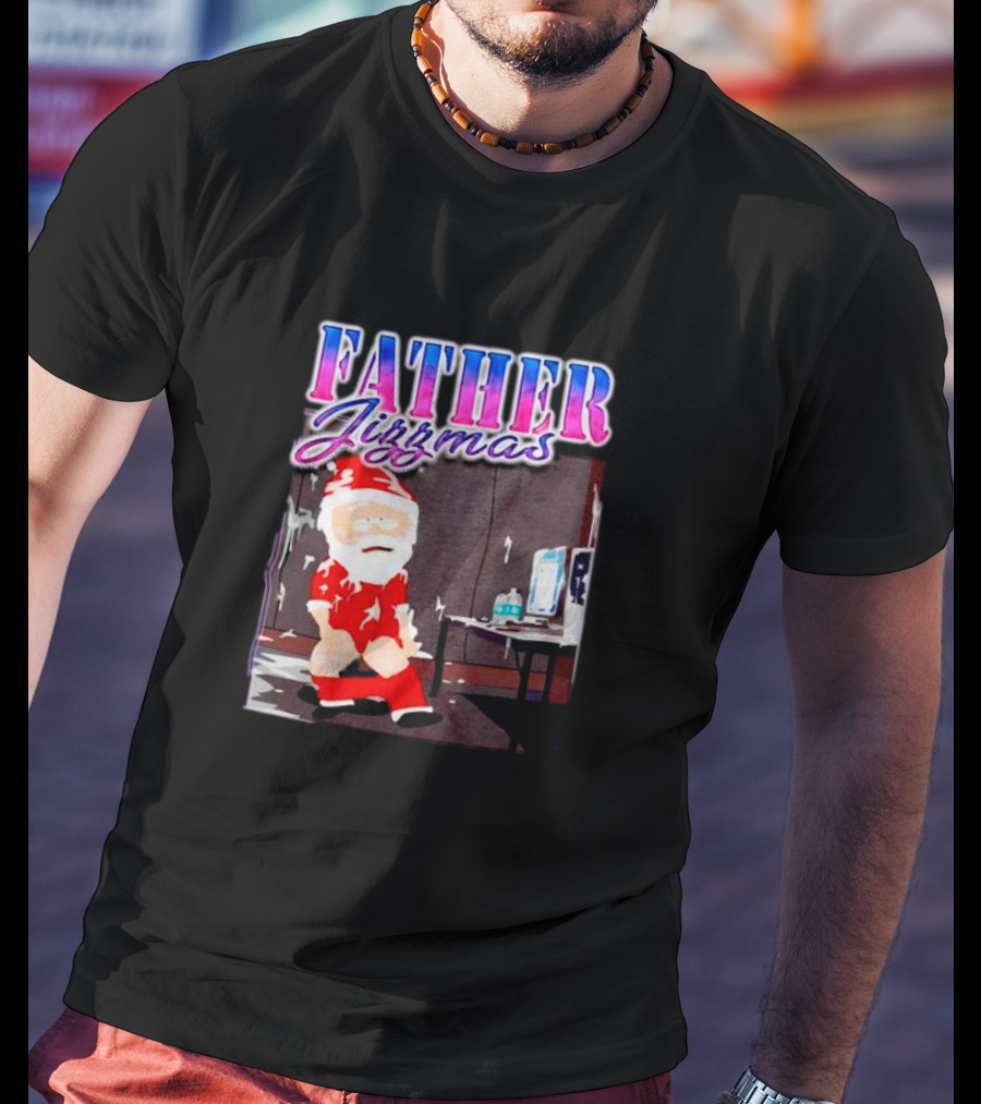 Father Jizzmas Funny Santa T-Shirt