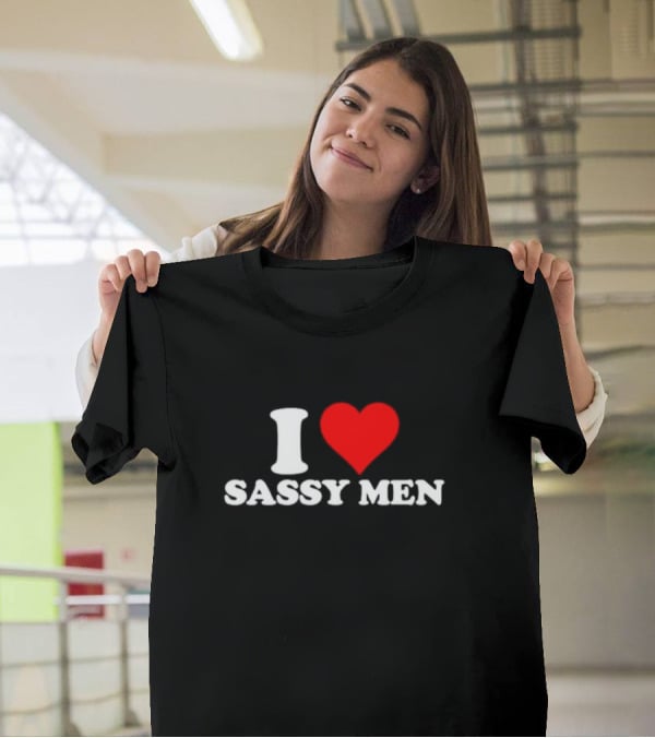 I Heart Sassy Men T-Shirt