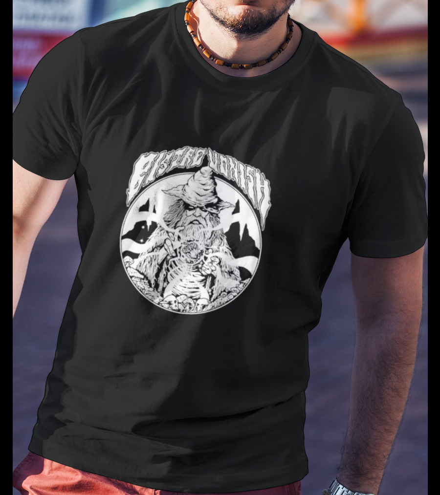 Blasted Vonish Wizard Skull T-Shirt