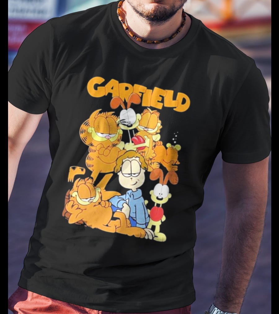 Garfield And Friends Group Character T-Shirt