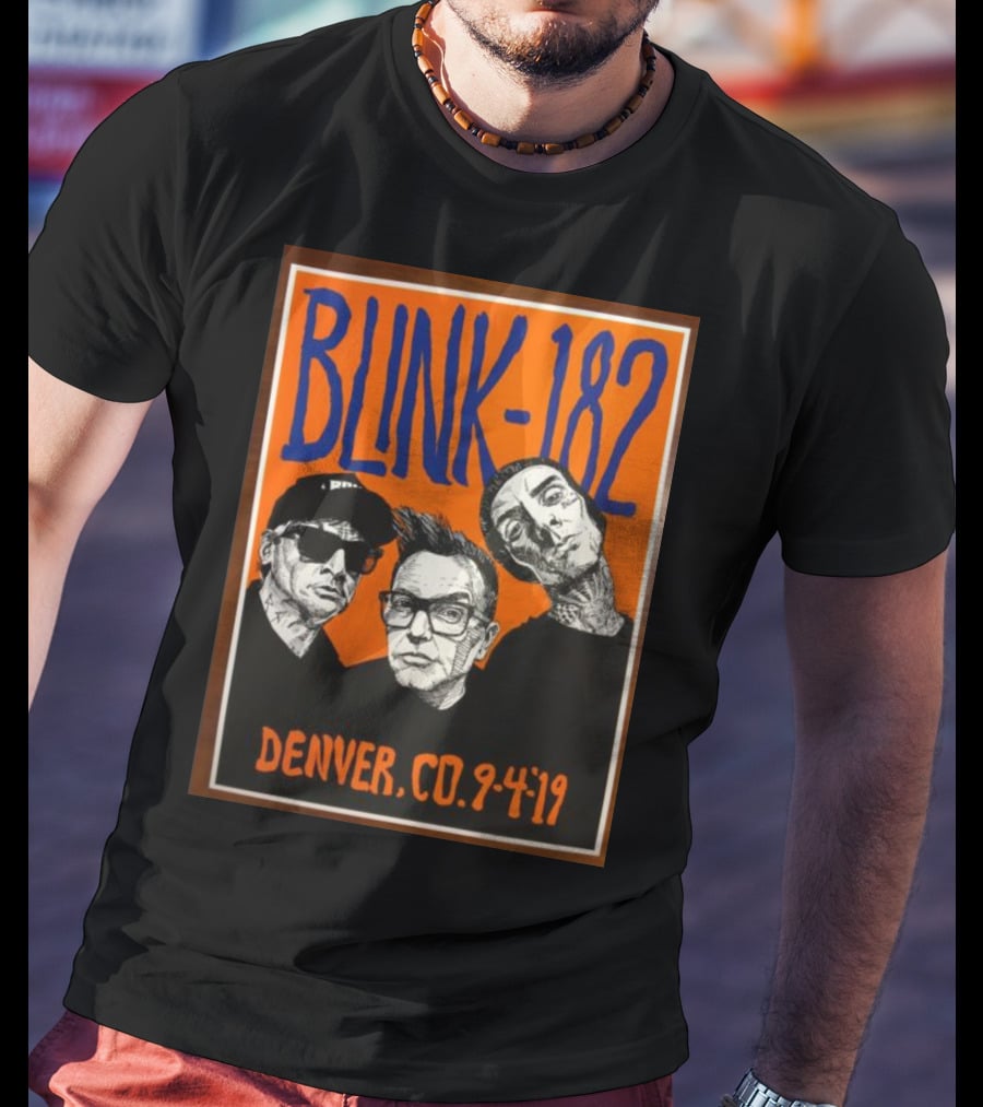 BLINK-182 Denver CO 9-4-19 T-Shirt
