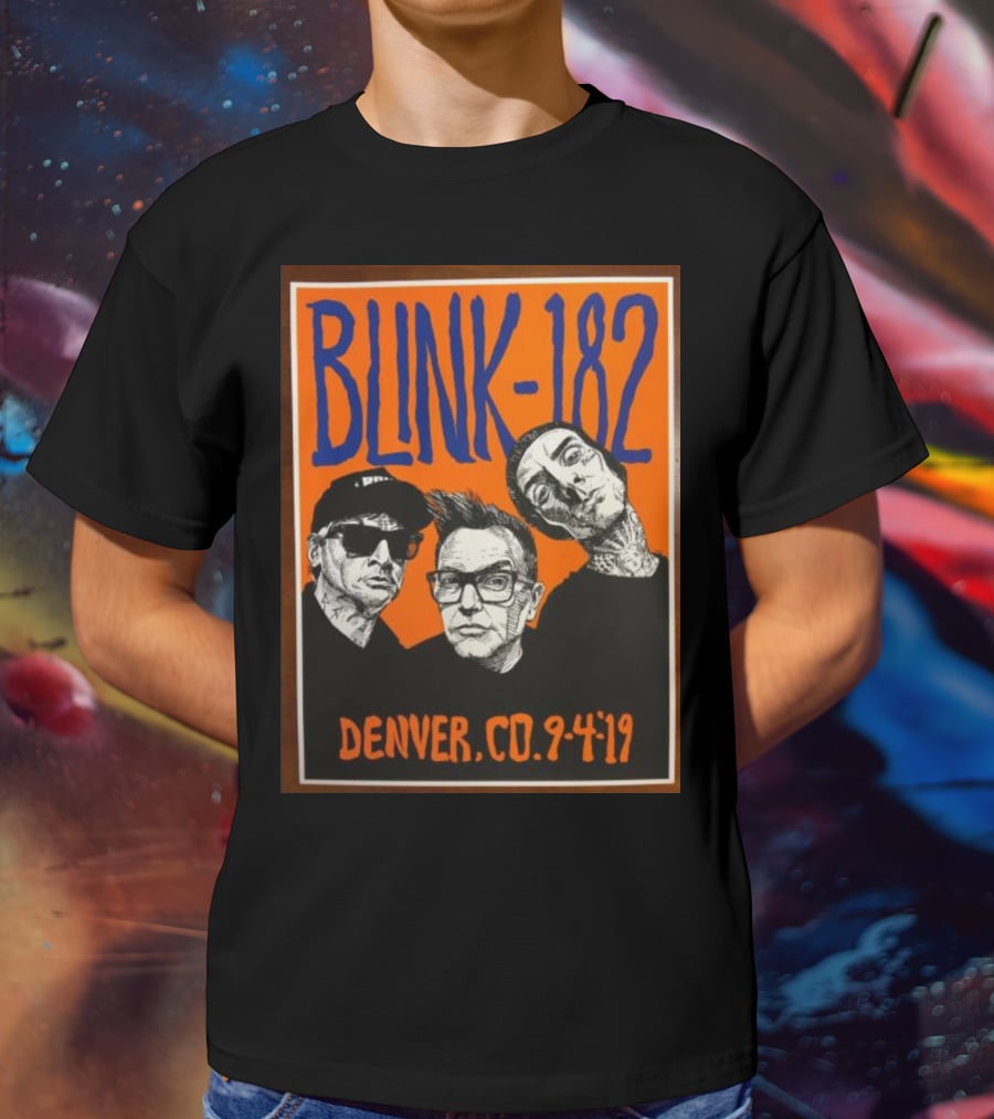 BLINK-182 Denver CO 9-4-19 T-Shirt