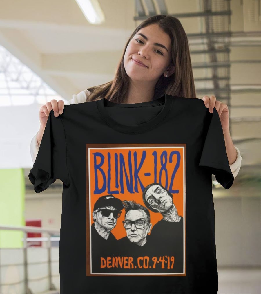 BLINK-182 Denver CO 9-4-19 T-Shirt
