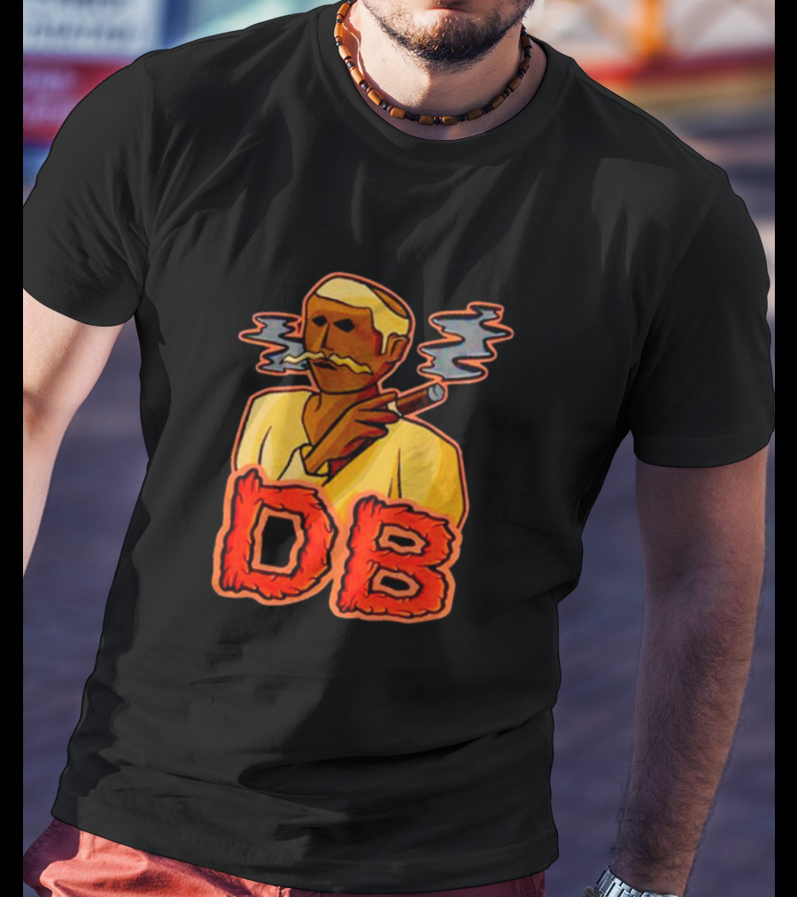 DB OSRS Character Smoking Cigar T-Shirt