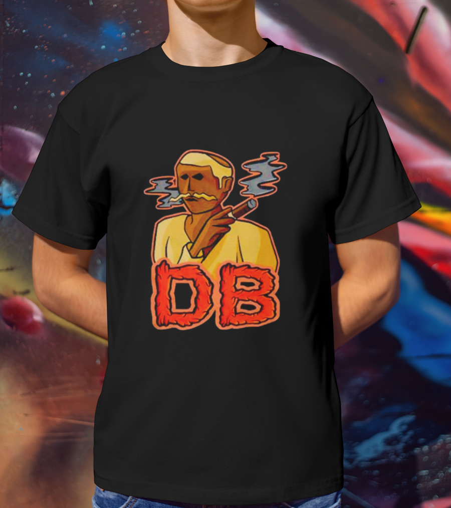 DB OSRS Character Smoking Cigar T-Shirt