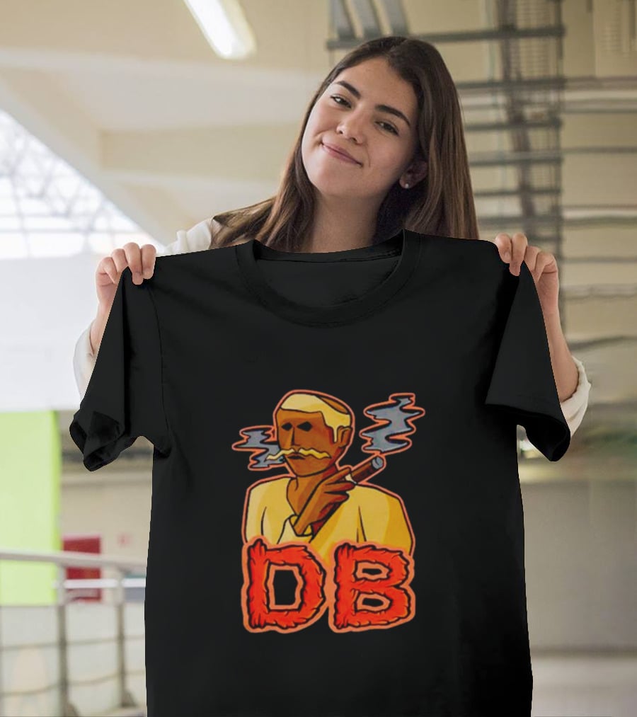 DB OSRS Character Smoking Cigar T-Shirt